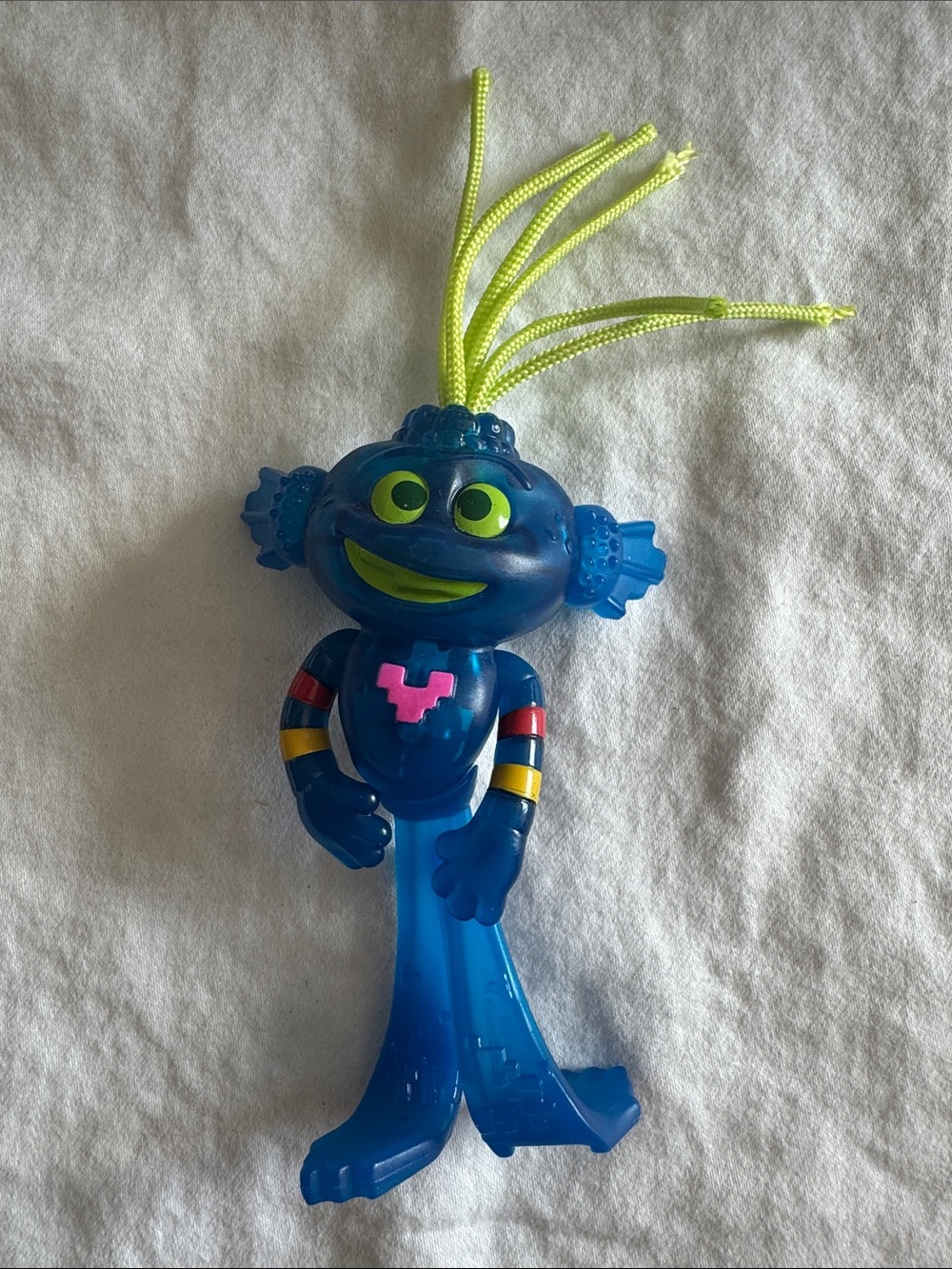 McDonald’s 2020 Trolls Movie Collectible Toy with Neon Hair